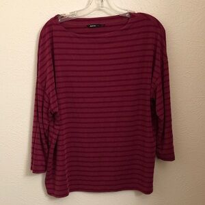 Elegant Striped Long Sleeve Tee